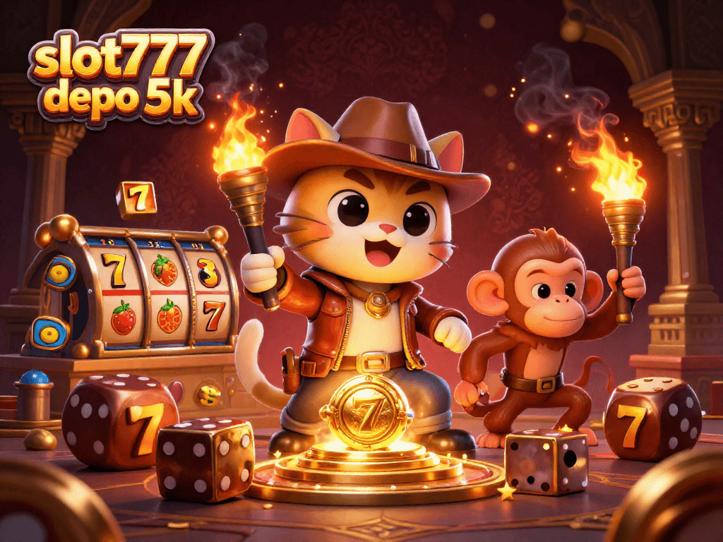 Experience thrilling wins at slot777 depo 5k with dynamic slot reels and adventurous characters.