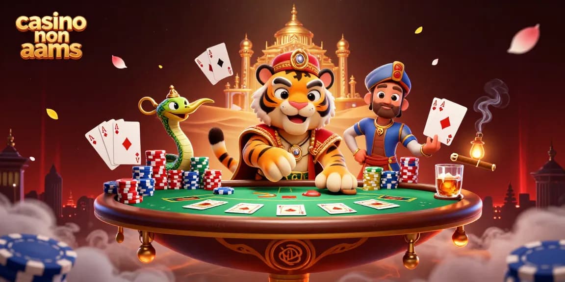 Giocatori esplorano l'universo del gioco in un casino non AAMS con tavoli e chip colorati.
