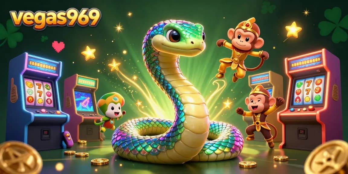 Experience the vibrant action of vegas969 with a 3D illustration of a magical casino world.