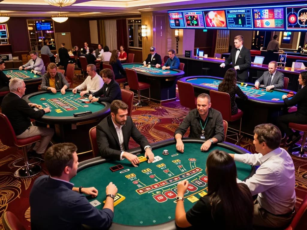 Players win big at rik vip in a luxurious casino scene with engaging gameplay and vibrant ambiance.