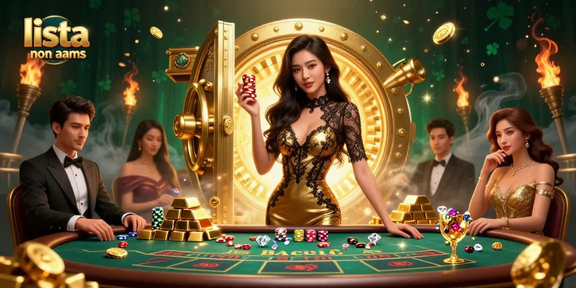 Scopri l'emozione di lista casino non aams con una stupenda donna asiatica a un tavolo VIP del casinò.