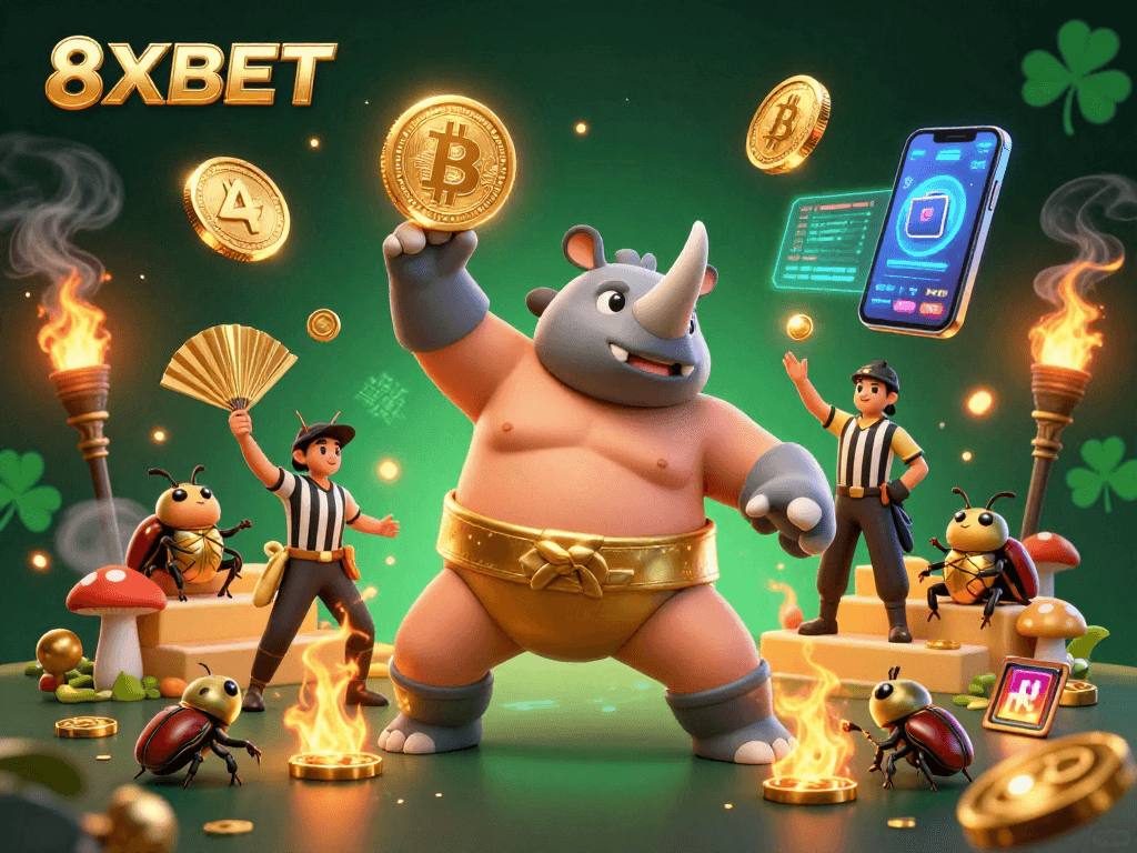 Experience thrilling moments at 8XBET with a dynamic gaming showdown featuring vibrant elements.