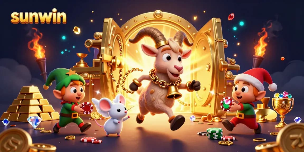 Engage with sunwin's holiday horror theme at a casino filled with treasures and mischievous characters.