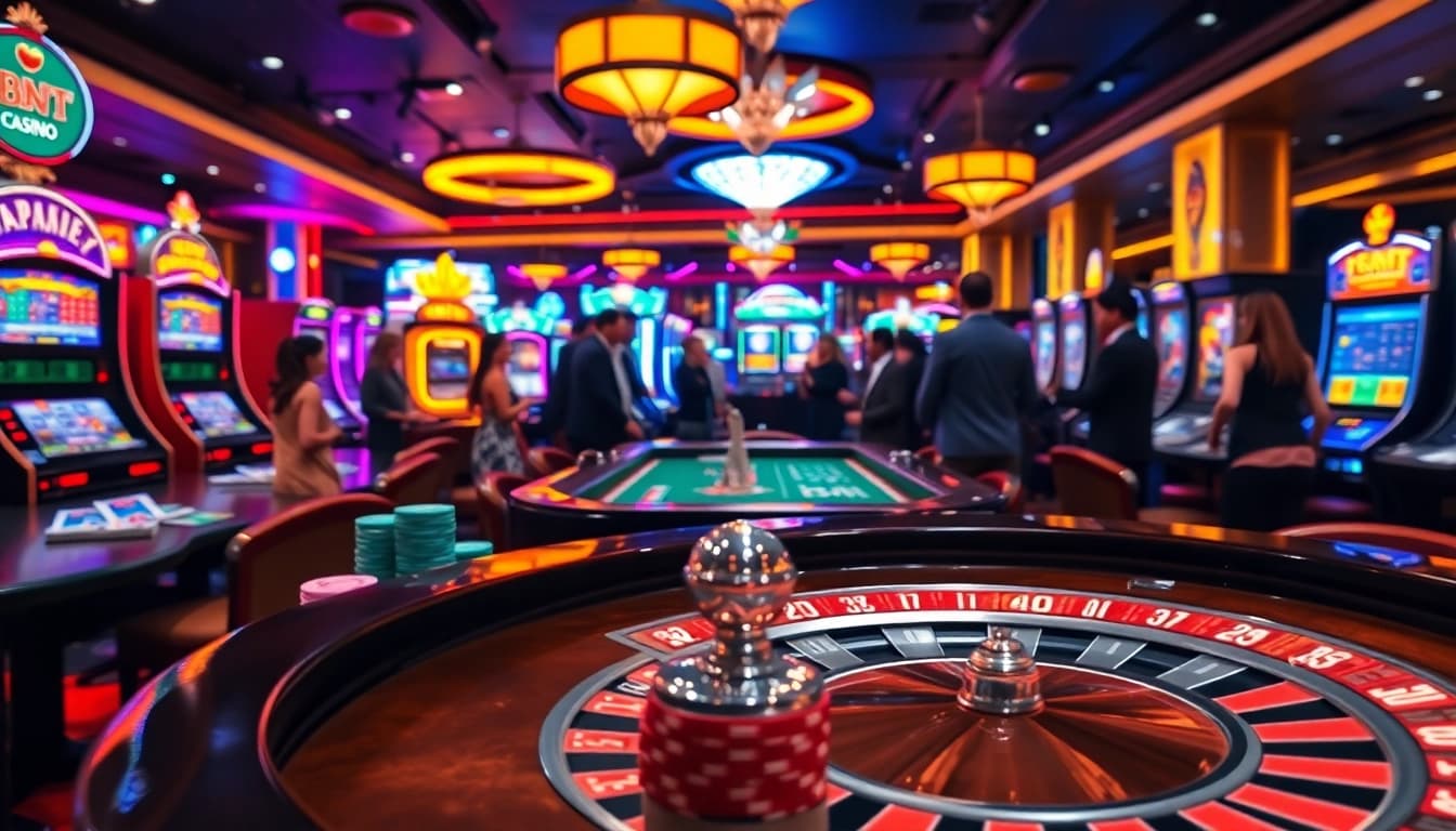 Experience the thrill of Non Uk Casino with vibrant games and lively atmosphere.