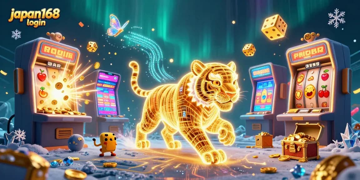 Experience thrilling moments with japan168 login as the golden tiger prowls a digital casino landscape filled with jackpots and adventure.