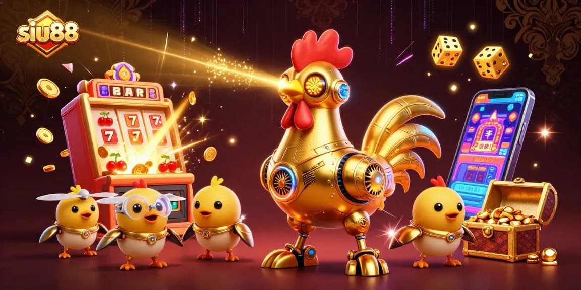 Experience winning thrills at siu88, featuring a lively jackpot scene bursting with excitement and rewards.