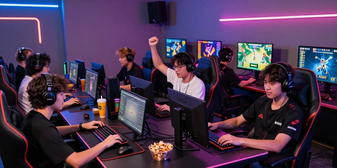 Exciting gaming scene showcasing NAGA2000 experience with engaged players and high RTP statistics.