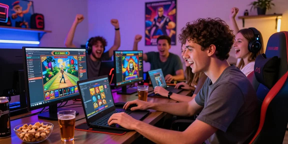 Pengalaman bermain diana4d dengan teman-teman di ruang gaming yang ceria.