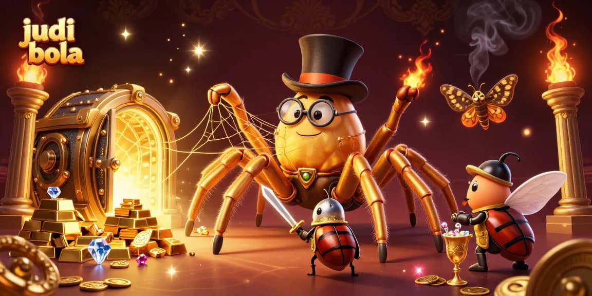 Experience thrilling judi bola action in a vibrant 3D casino world, featuring dynamic characters and extravagance.