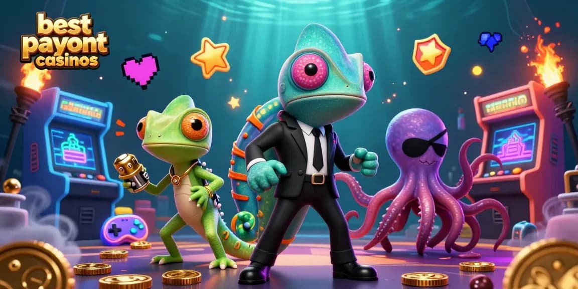Discover exclusive high winning opportunities at best payout casinos with vibrant gaming elements.