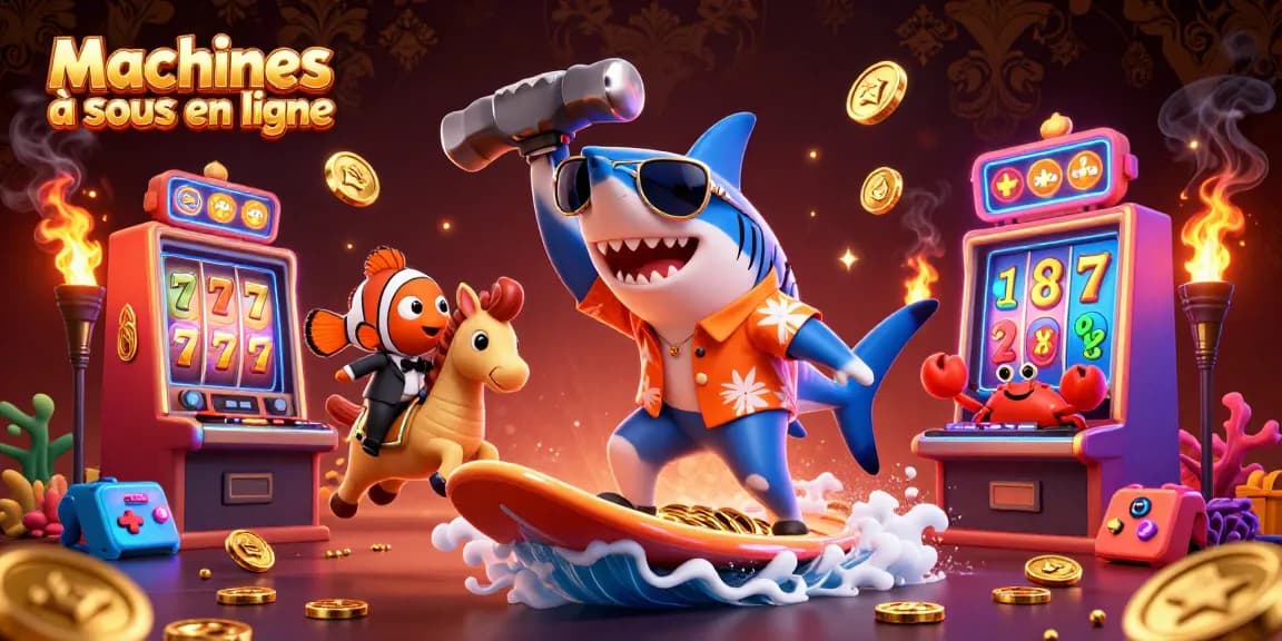 Gagnez avec les machines à sous en ligne lors d'une session de jeu immersive et dynamique.