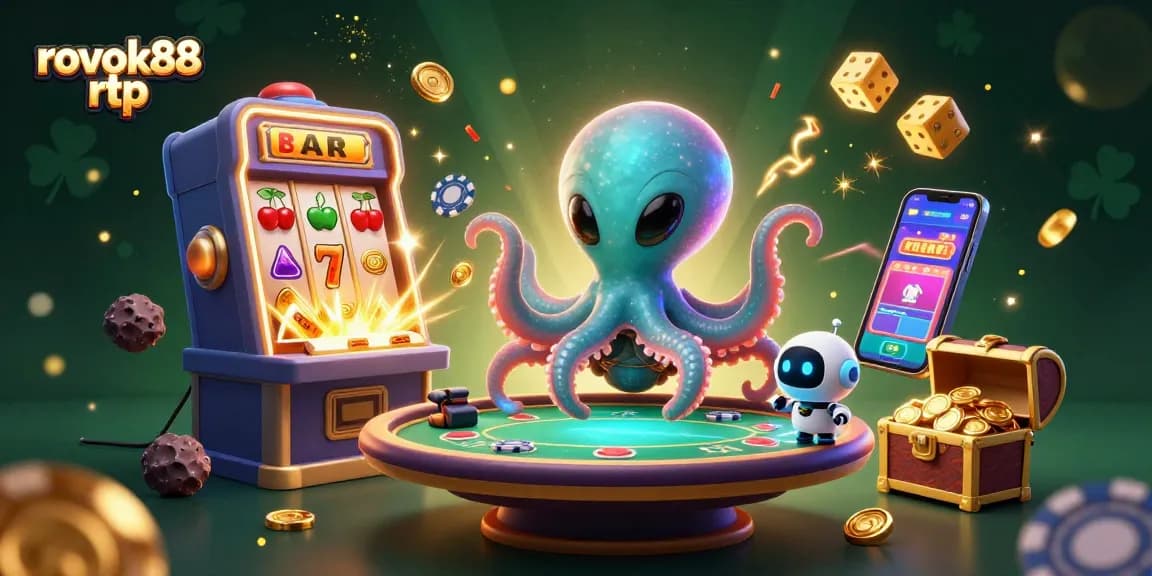 Engage with the thrilling rokok88 rtp gaming experience featuring dynamic 3D casino elements.