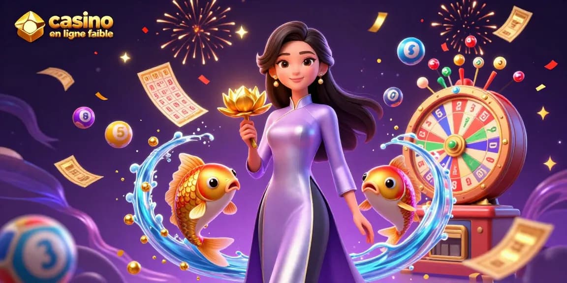 Découvrez des jeux vibrants avec un casino en ligne fiable dans cette illustration ultra-détaillée d'éléments animés.