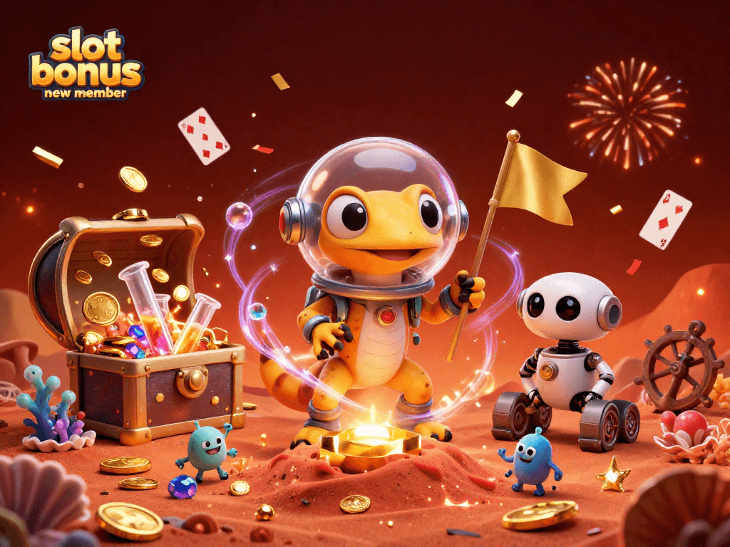 Engage with slot bonus new member and dive into vibrant Martian casino adventures!