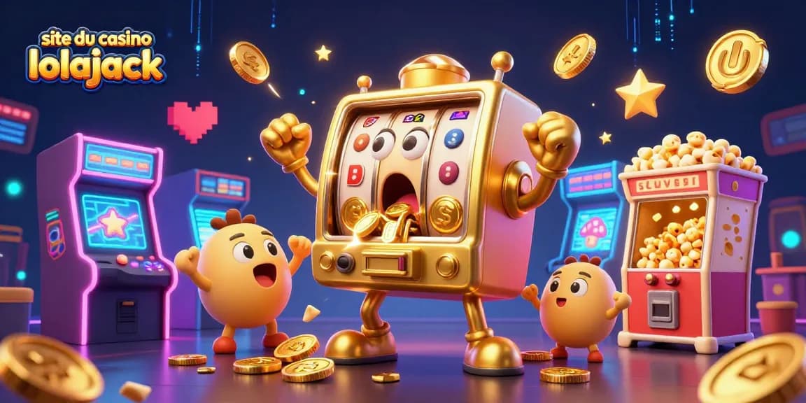 Découvrez les machines à sous du site du casino lolajack, avec un jackpot éclatant de pièces d'or.