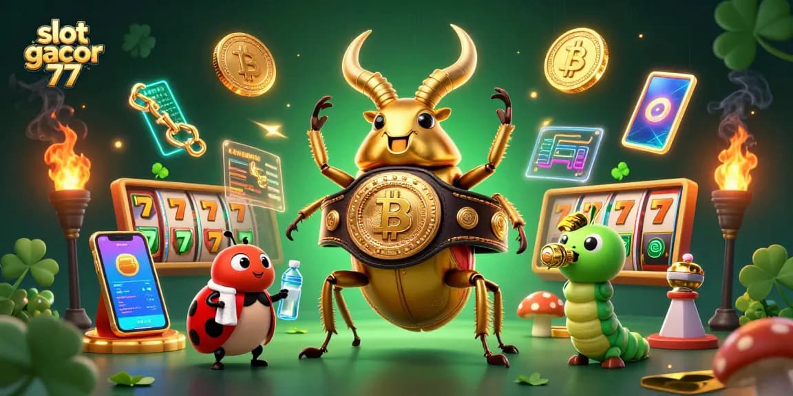 Play and win on slot gacor 777 with exciting jackpots and vibrant symbols in a lively casino scene.