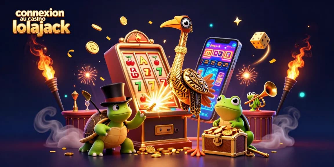 Experience thrilling gameplay with connexion au casino lolajack featuring vibrant characters and exciting game elements.