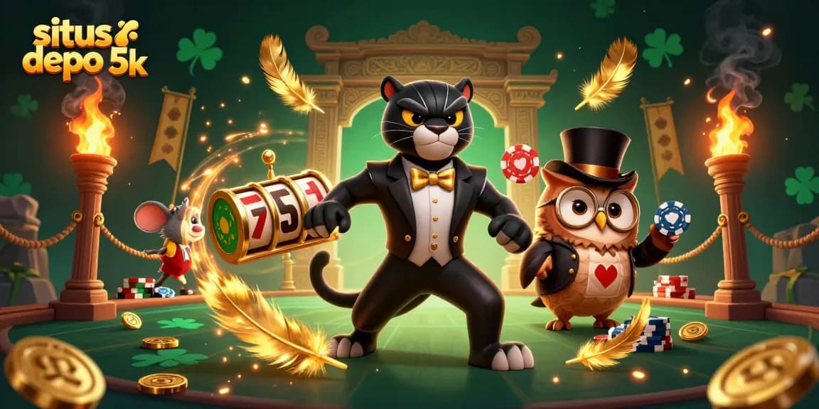 Mainkan situs depo 5k dengan keberuntungan tinggi saat bermain slot dan peluang kemenangan besar!