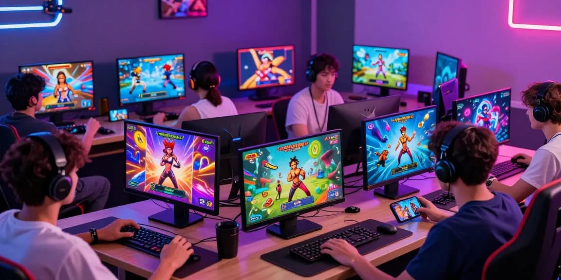 Players exploring engaging porngames in a dynamic digital environment