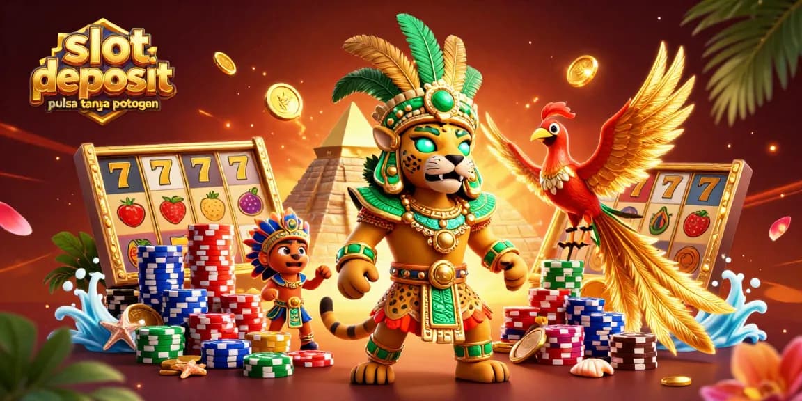 Menangkan jackpot dengan slot deposit pulsa tanpa potongan di agen terpercaya kami.