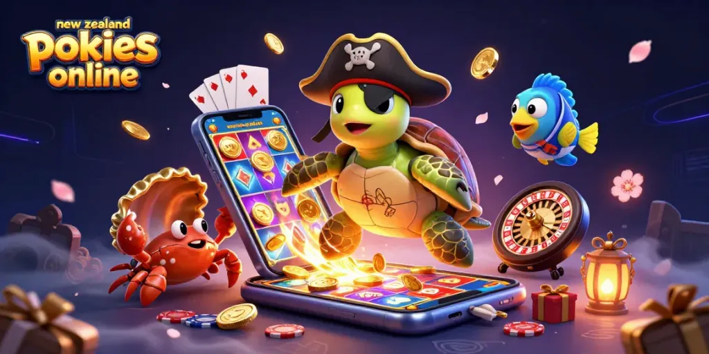 Experience exciting gameplay with new zealand pokies online in a vibrant 3D casino adventure!