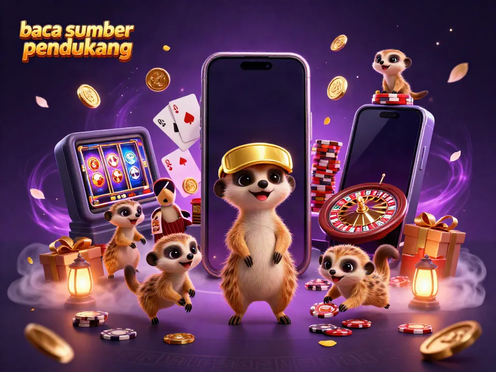 Slot online dengan karakter meerkat yang indah bermain di kasino, baca sumber pendukung sebelum bermain.