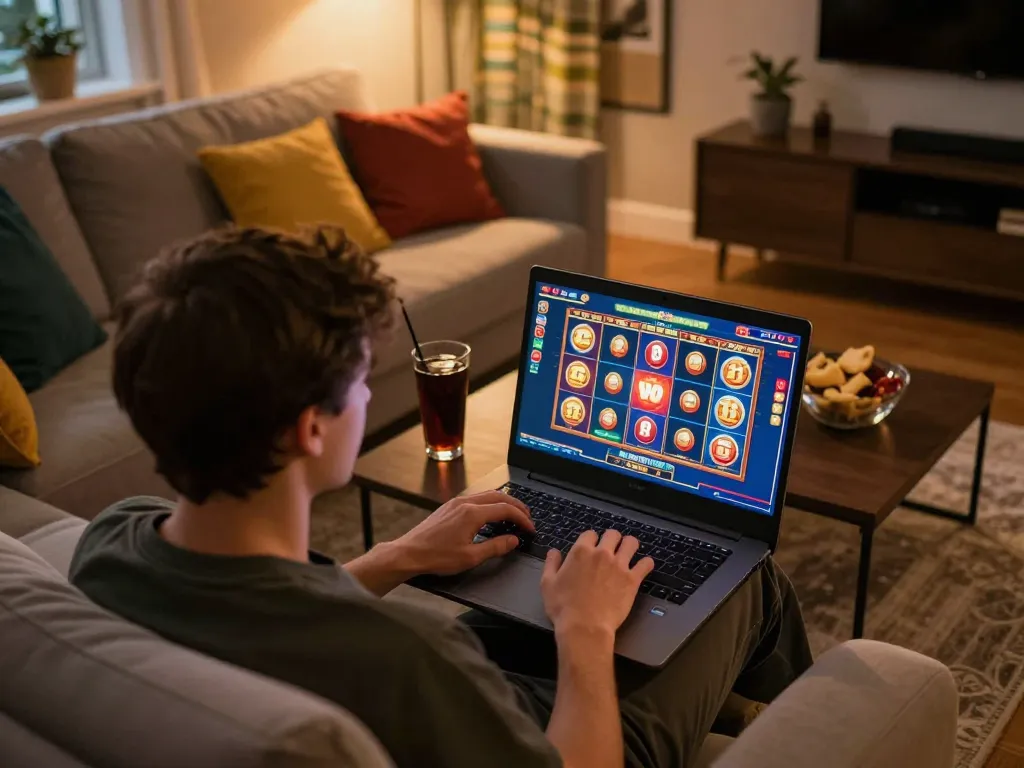 Engaging in online gaming with the lc88 link for thrilling casino action from home.
