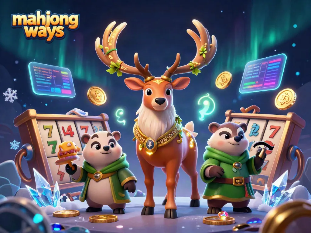 Engage with Mahjong Ways as the stag and wise badger highlight this winning slot scene.