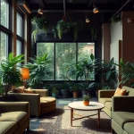 Experience the welcoming ambiance of the Green Guyz Cannabis Club Madrid lounge and its vibrant atmosphere.