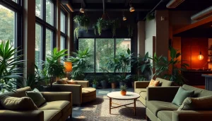 Experience the welcoming ambiance of the Green Guyz Cannabis Club Madrid lounge and its vibrant atmosphere.