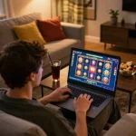 Engaging in online gaming with the lc88 link for thrilling casino action from home.