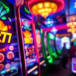 Slot777 menarik perhatian dengan mesin judi modern yang penuh warna.