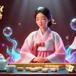 Engage in Trực tiếp bóng đá with dynamic sports betting elements and a serene character.