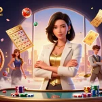 Partecipa a attività emozionanti presso casinò online senza documenti con elementi colorati e vivaci tutto intorno.