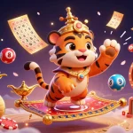 Interagisci con la lista casino non aams che mostra elementi di casinò vibranti e personaggi incantevoli.