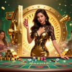Scopri l'emozione di lista casino non aams con una stupenda donna asiatica a un tavolo VIP del casinò.