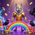 BAYITOTO captures the excitement of online lottery gaming with vibrant colors and dynamic elements, embodying thrilling opportunities.