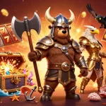 Experience thrilling gameplay at Trang chủ Sunwin with exciting slot machine jackpots and vibrant scenes.