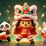 Experience thrilling gameplay at sunwint1 with vibrant 3D casino elements and festive characters.