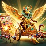 Spin to win with slot spaceman88: A vibrant casino scene featuring coins and slot symbols.